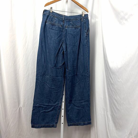 Madewell Trouser Blue Jeans Women’s 32T Tall - Picture 10 of 12